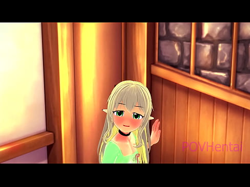 ❤️ (Trap) Elvish mjakazi hukusaidia kunawa uso wako. ️❌ ❌